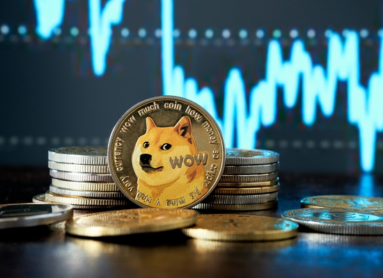 Dogecoin Blockchain Illustration